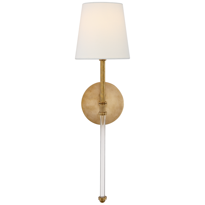 Hand-Rubbed Antique Brass - Linen