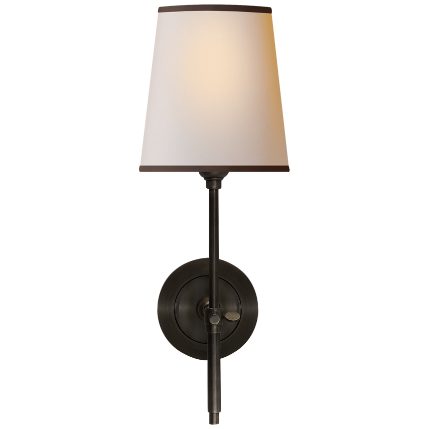 Bronze - Natural Paper with Black Trim