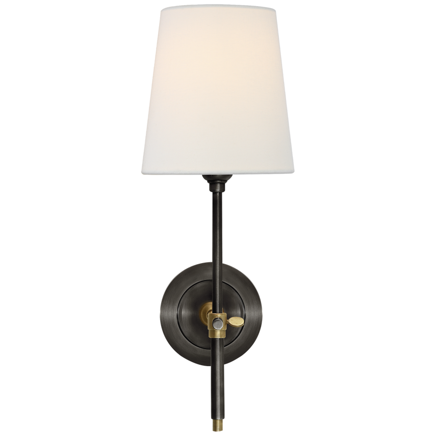 Bronze and Hand-Rubbed Antique Brass - Linen