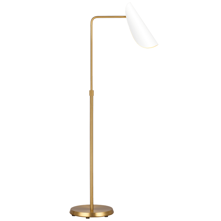 Midnight White And Burnished Brass