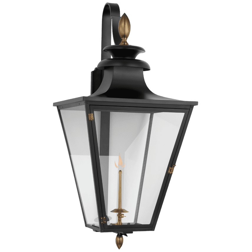 Matte Black and Brass